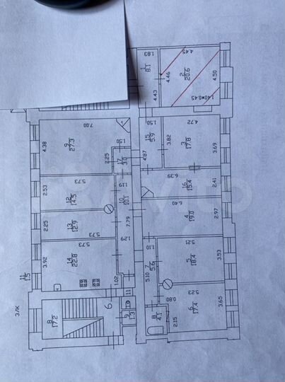 9-к. квартира, 224,4 м², 4/5 эт.