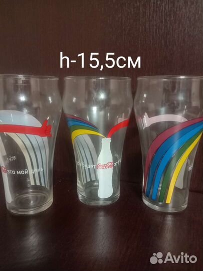 Коллекционные бокалы Coca-Cola