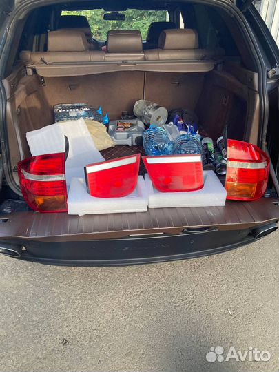 Стекло фары bmw e70 x5 задние