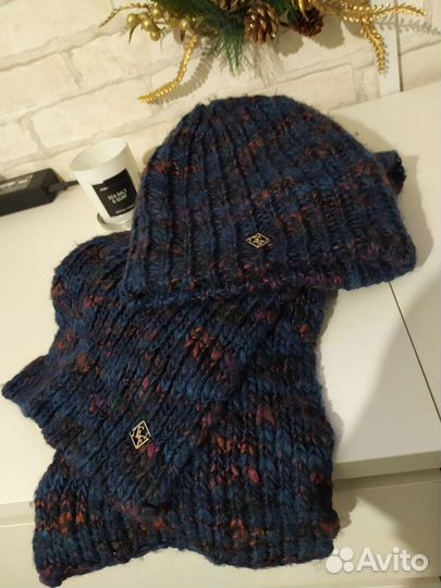 Комплект шапка и шарф женский оригинал