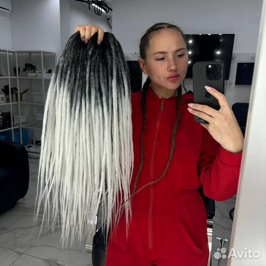 Комплект Дред Де, под натуральные крючковые