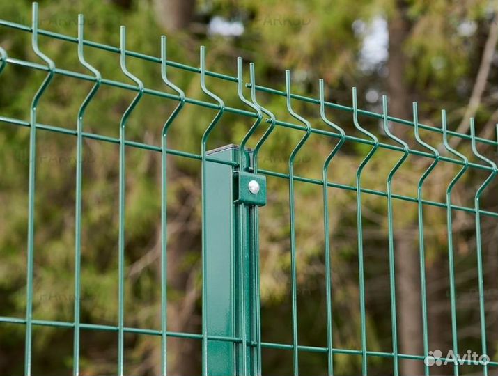 Забор 3Д грандлайн, панель сварная