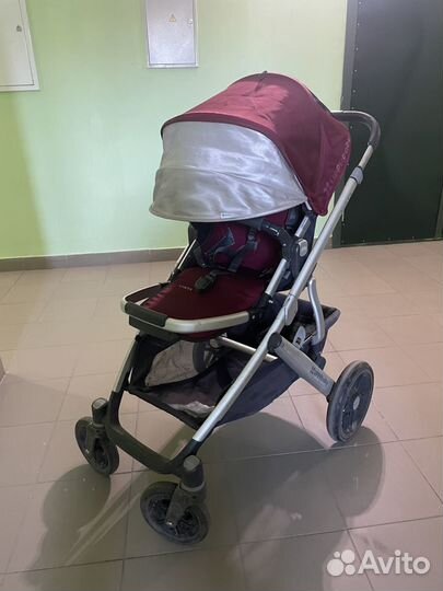 Коляска Uppababy vista 2в1 + Автолюлька Maxi Cosi