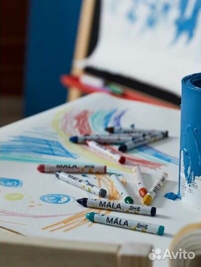 Икеа мола 12шт разноцветный Италия