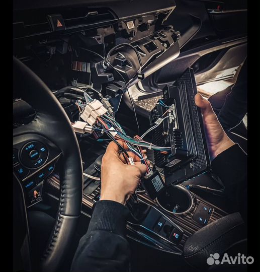 Установка автомагнитол