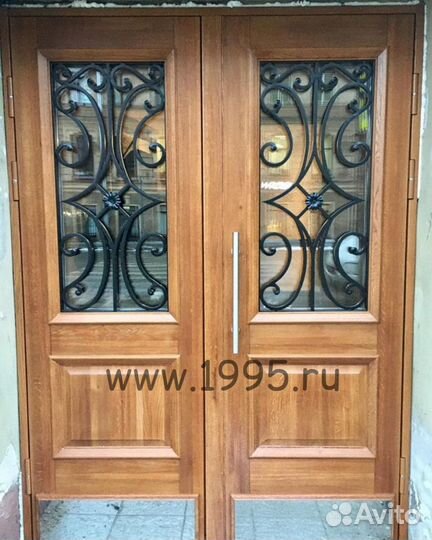 Дверь входная железная с установкой