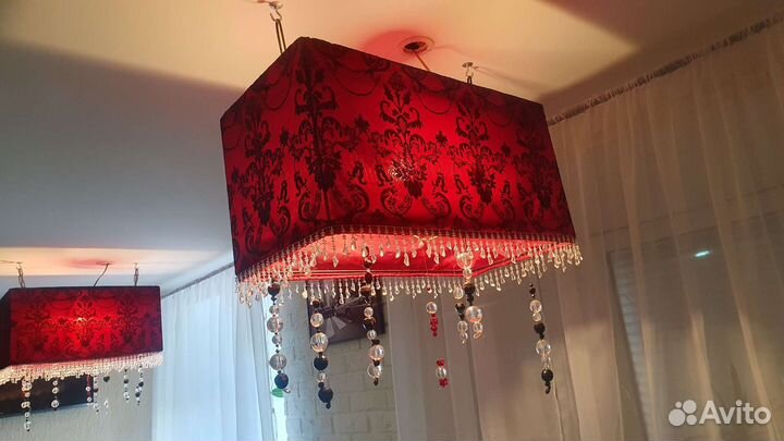 Люстры в кафе, магазин и тп