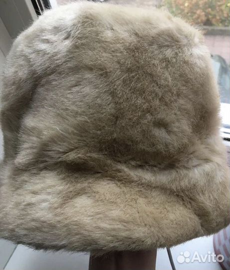 Фетровая и меховая шляпы и шарф винтаж СССР