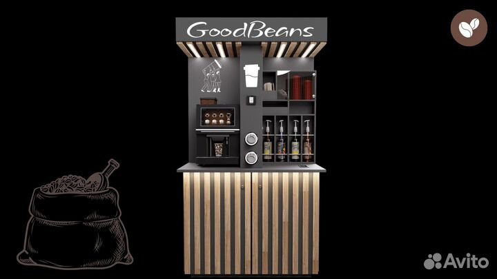 Кофейня самообслуживания, кофе с собой