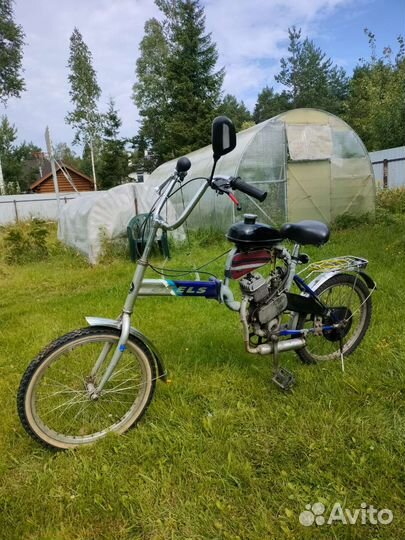 Велосипед с мотором складной