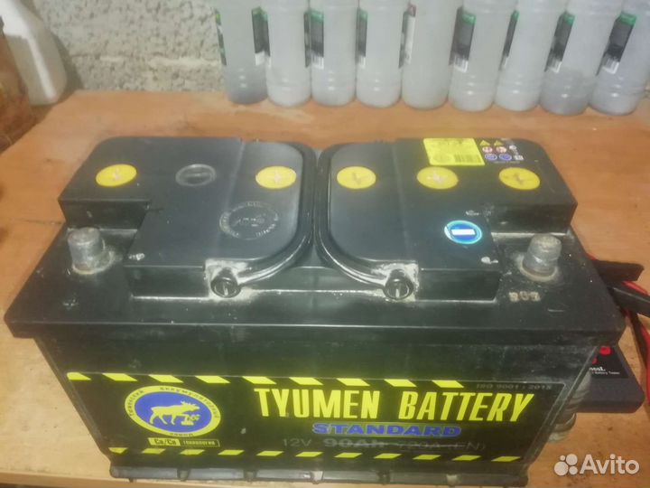 Аккумулятор бу Тюмень 90 п.п и о.п, с гарантией