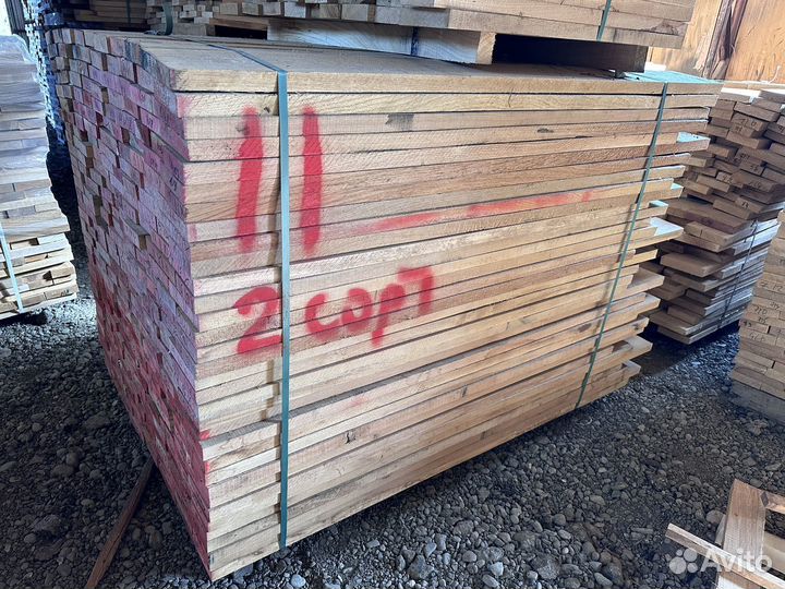 Доска обрезная дуб (2 сорт)