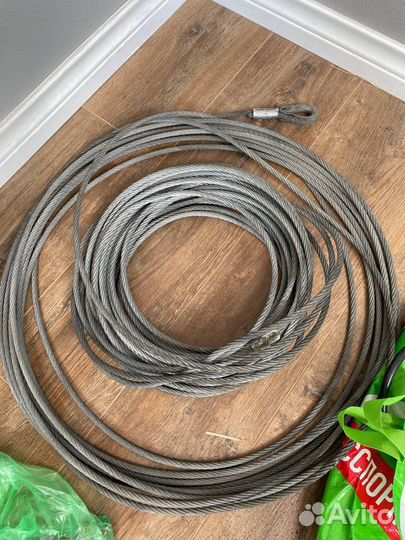 Стальной трос от лебедки Warn 9,5 cti