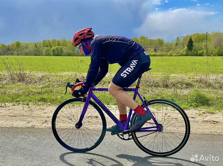 Трековый / фикс / синглспид велосипед tsunami