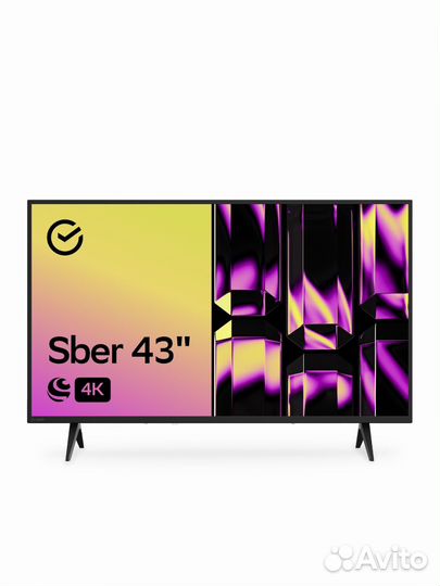 Телевизор sber 43 UHD 4K