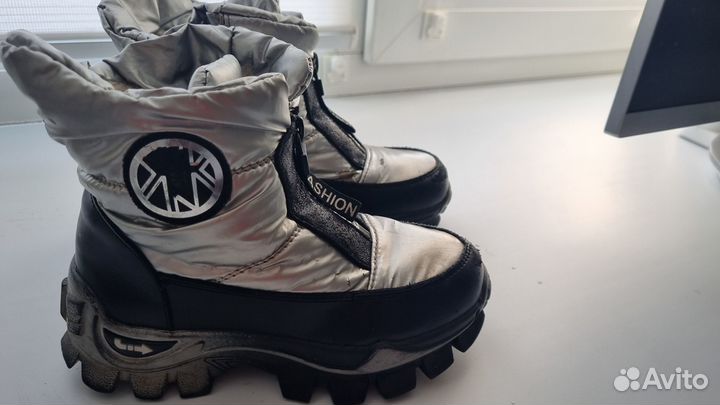 Сапоги зимние для девочки 28 размер