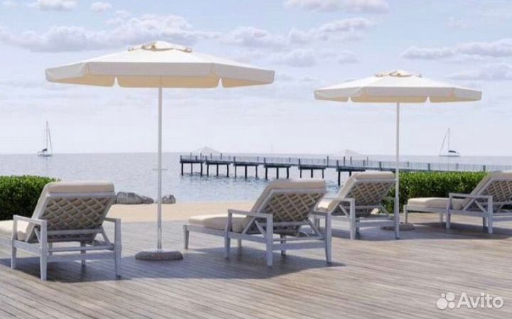 Пляжные зонты от солнца в наличии