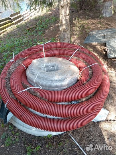 Труба гофрированная двухсторонняя на 110