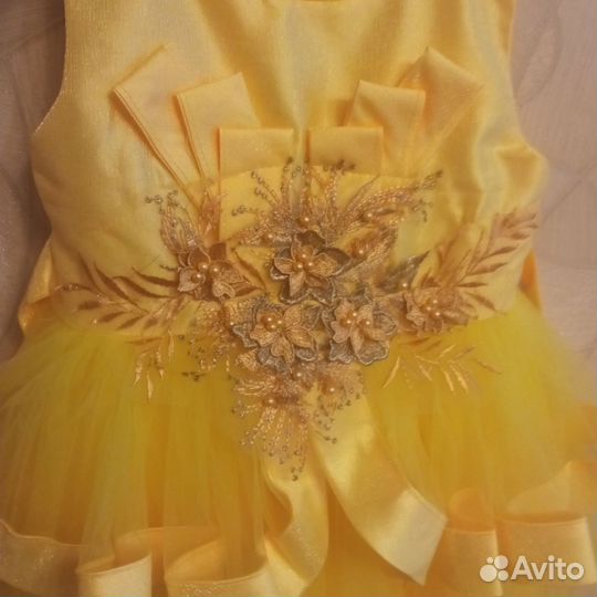 Платье для девочки 130