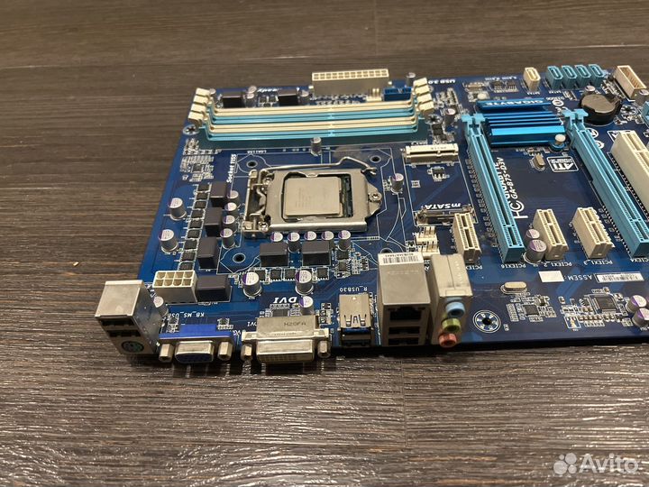 Материнская плата lga 1155 + celeron g530