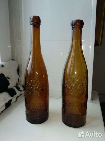 Калинкинъ. Продажа правой бутылки, левая продана