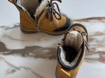 Детские ботинки Tombi из натуральной кожи и меха