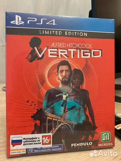 Alfred Hitchcock Vertigo Limited Edition PS4