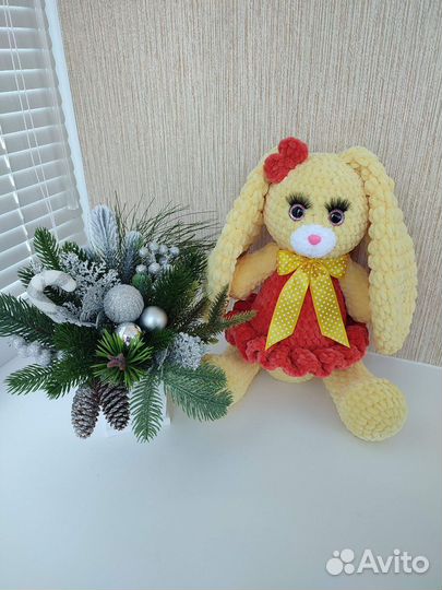 Плюшевая зайка