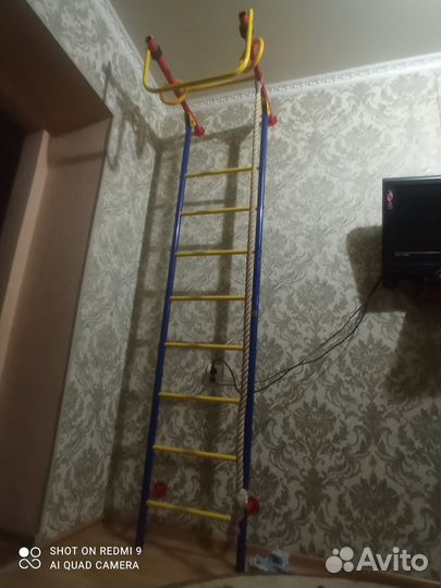 Детская шведская стенка бу