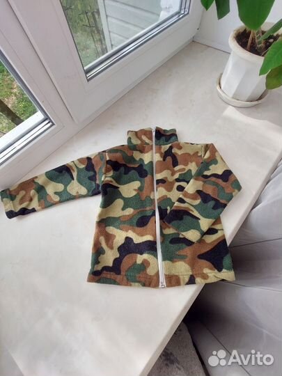 Флисовая кофта детская 80-86