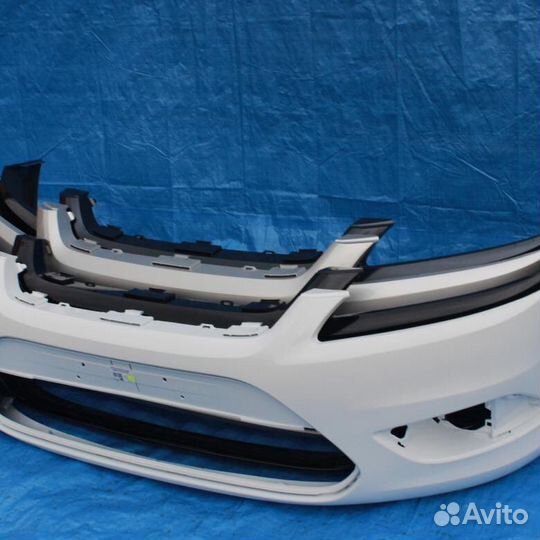 Бампер передний ford focus 2 рестайлинг в цвет