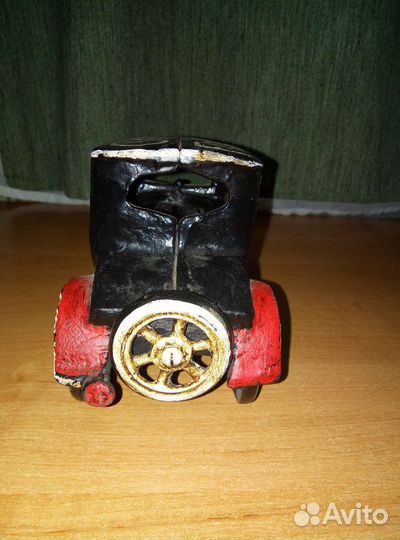 Старинная машинка, Форд, чугун литье