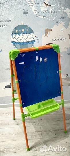 Мольберт детский двухсторонний