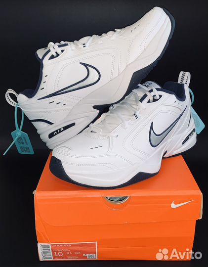 Кроссоквки Nike air Monarch 44 оригинал белые