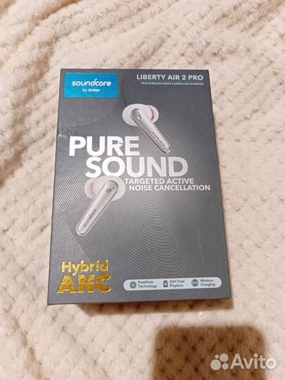 Коробка от Anker Soundcore Liberty Air 2 Pro