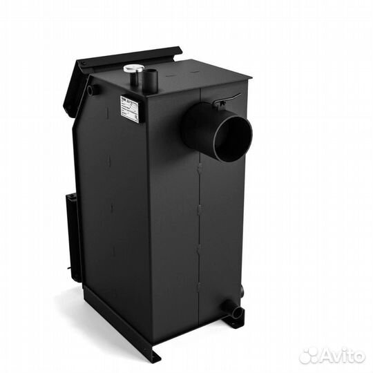 Твердотопливный котёл с увеличенной топкой