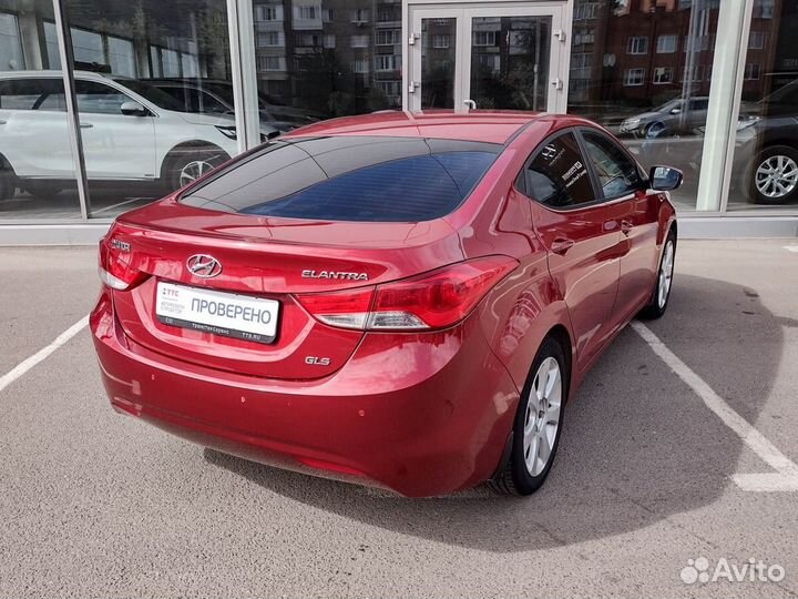 Hyundai Elantra 1.8 AT, 2012, 130 840 км