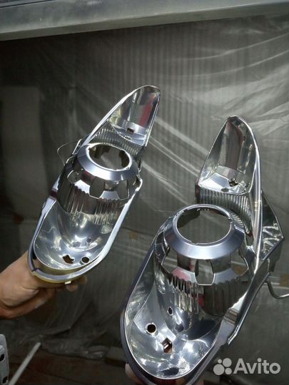 Восстановление отражателей фар