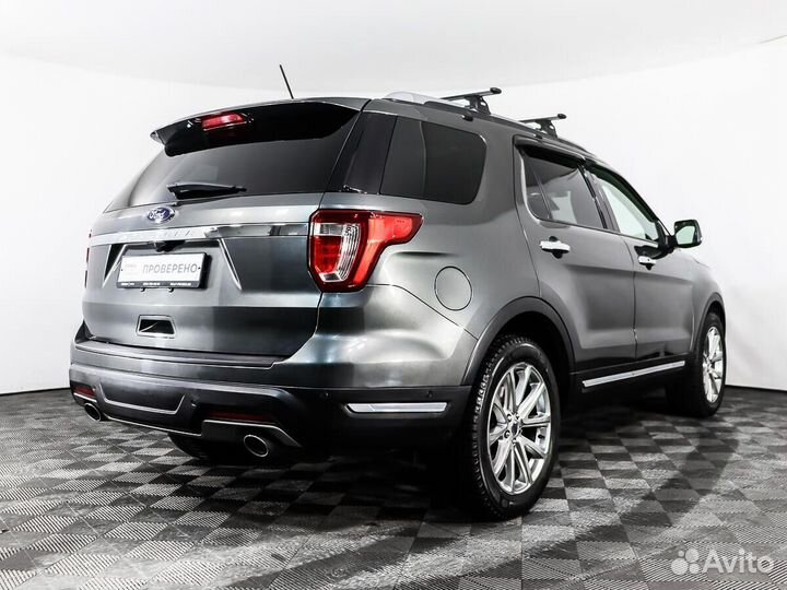 Ford Explorer 3.5 AT, 2018, 99 000 км