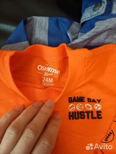 Лонгслив и джинсы Carter's на 2 года