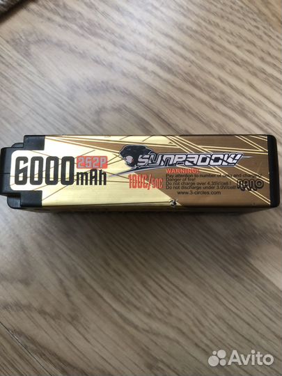 Акб Sunpadow gold HV Li-po 7.6V short pack