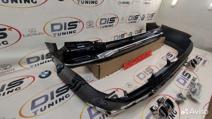 Обвес Lexus LX570 с 2016 Modellista 2 выхлопа