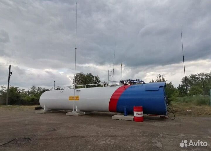 Контейнерная АЗС для нужд предприятия