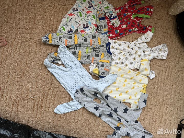 Пакет вещей 0-4 месяца