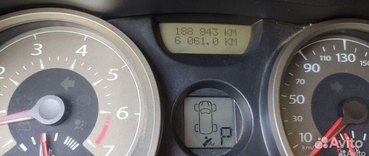 Renault Megane 1.6 AT, 2006, 190 000 км