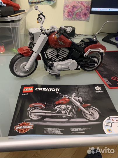 Конструктор lego creator 10269 Мотоцикл Fat Boy