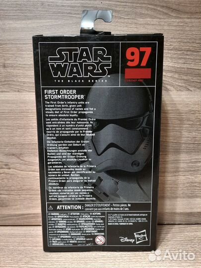 First Order Stormtrooper / Star Wars: The Black Se