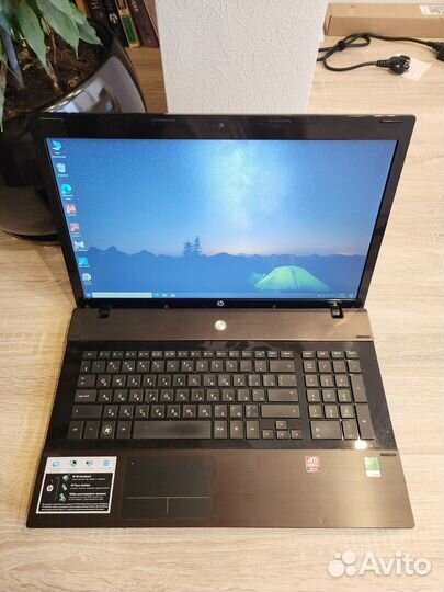 HP ProBook 4720s, core i7, 8gb, SSD, 17