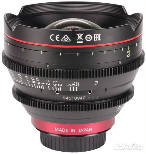 Объектив Canon CN-E 14мм (б/у)