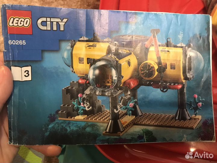 Lego city 60265 Подводная станция (оригинал)